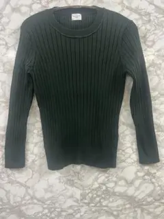 URBAN RESEARCH DOORS ダークグリーン長袖セーター