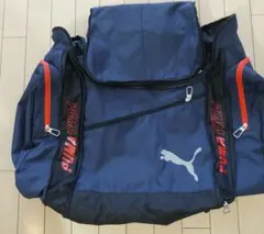 PUMA ネイビー 大容量リュックサック