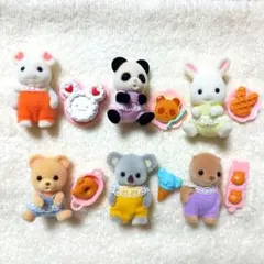 シルバニアファミリー　赤ちゃんスイーツシリーズ　６種類