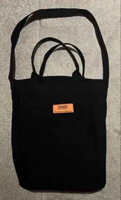 UNIVERSAL OVERALL 黒トートバッグのサムネイル