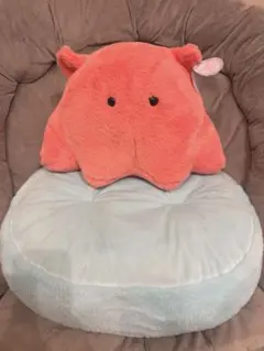 メンダコ　おすわりクッション　座椅子　超かぐや姫のサムネイル