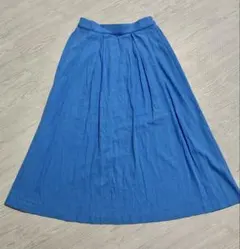 お値下げ❣️ フェリシモ　イディット　ロングフレアスカート Mサイズのサムネイル