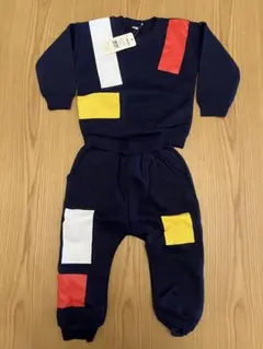 新品、未使用 韓国通販 トレーナー パンツ裏起毛 スウェット上下　キッズ