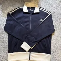 adidas トラックジャケット ネイビー