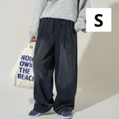 FREAK'S STORE 限定展開　シェニール デニム 微起毛 イージーパンツ