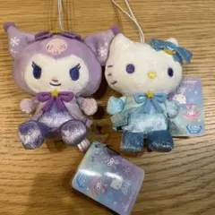 サンリオ スノーレインボー マスコット マイメロディ・クロミ セット