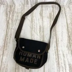 so-1736) HUMAN MADE ショルダーバッグ キャンパス素材