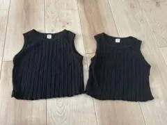 姉妹お揃い　ヘソ出しトップスのサムネイル