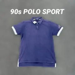 90s ポロスポ vintage ボーダーポロシャツ M ジョン・フルシアンテ