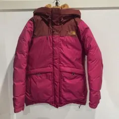 【THE NORTH FACE 】ダウンジャケット ピンク/イエローブラウン　L
