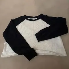 クロップド長袖トップス nugu