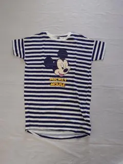 え*ん様 【H＆M】ミッキーマウス ボーダー 半袖Tシャツのサムネイル