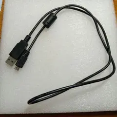 USB-AとUSB-Micro Bケーブル 約1メートル 黒