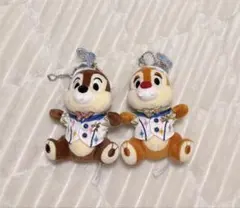 チップとデール ぬいぐるみバッジ