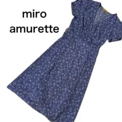 miro amurette ミロアミュレット　カシュクール羽織ワンピース　総柄のサムネイル