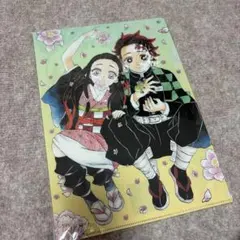 鬼滅の刃 クリアファイル &下敷きセット　(鬼滅の刃原画展限定)