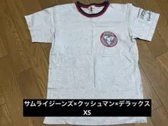 No.620【美品】サムライジーンズ×クッシュマン×デラックスコラボT 