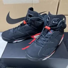 AIR JORDAN 6 RETRO OG 28cm 黒×インフラレッド