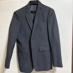 ダークグレー ストライプ ビジネススーツ セット