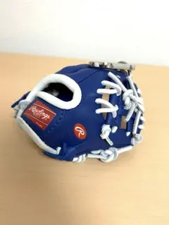 Rawlings ミニ野球グローブ LAロゴ 青