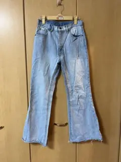 GRL デニムフレアパンツ フレアパンツ　ジーンズ　フレアデニム