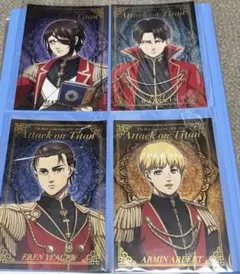 進撃の巨人ポストカード4枚セット