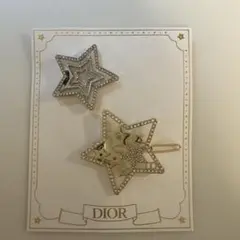 Dior 星形ヘアピン 2個セット