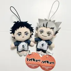 ハイキュー!! マスコットぬいぐるみ4 木兎光太郎 赤葦京治 セット