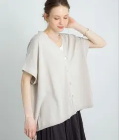 Sonny Lebel『接触冷感』クールミストフレンチニットカーディガン