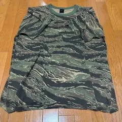 QEE ショップオリジナル 熊本 タイガーカモ 迷彩柄 ベスト ミリタリー 