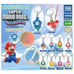 スーパーマリオ ワールド つながリングチャーム アイテムコレクション