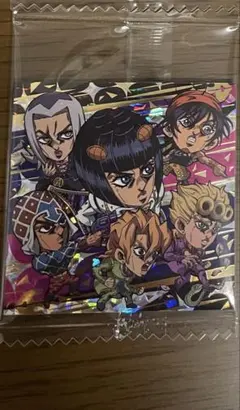 ジョジョの奇妙な冒険 シールウエハース 5部 JJR 護衛チーム