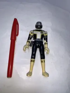 高速戦隊ターボレンジャー ブラックターボ 当時物 フィギュア 超合金
