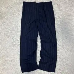 50s vintage ウールスラックス ストライプ 棒タロン　タック