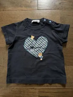 familiar 80 ネイビー Tシャツ