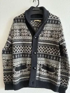 Journal Standard ノルディック柄カーディガン