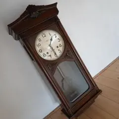 Meiji時計アンティークChing Chang Gong 8日巻柱時計 - メルカリ