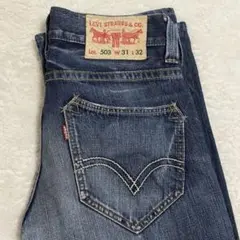 00s リーバイス Levi's 503 デニムパンツ ジーンズ インディゴのサムネイル