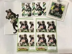 僕のヒーローアカデミア 蛙吹梅雨 フロッピー ステッカー アクリルキーホルダー