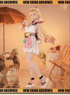 ゼンゼロ アリス 水着 コスプレ衣装+ウィッグ zzzero ゼンレスゾーン