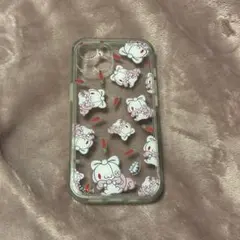 汎用うさぎスマホケースiPhone15