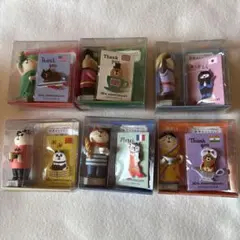 国際感謝キャラクター置物セット