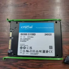 crucial BX500 2.5インチ　SSD 240 GB（管理224）