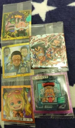 でん様専用　ワンピース　ウエハースシールセット