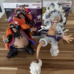 ワンピース フィギュア ルフィ ギア5 黒ひげ 2体セット - メルカリ