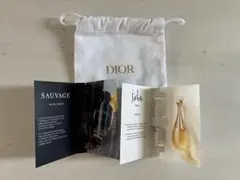 Dior ディオール ソヴァージュ、ジャドール インテンス サンプルセット