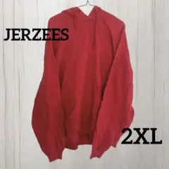 JERZEES 575 XXL レッドパーカーのサムネイル