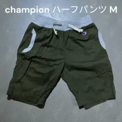 champion ハーフパンツ M オリーブ