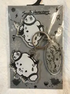 Sanrio アクリルキーホルダー モノクロ　こぎみゅん　パンクデビル