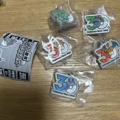 ポケモン 30周年記念 メタルチャームマスコット 全5個セット